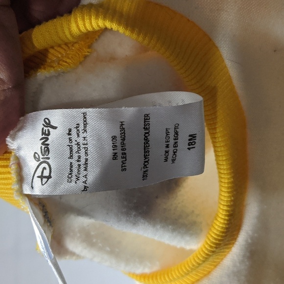 Disney Winnie the Pooh Winter Sweater Set Size 18m - Picture 3 of 3